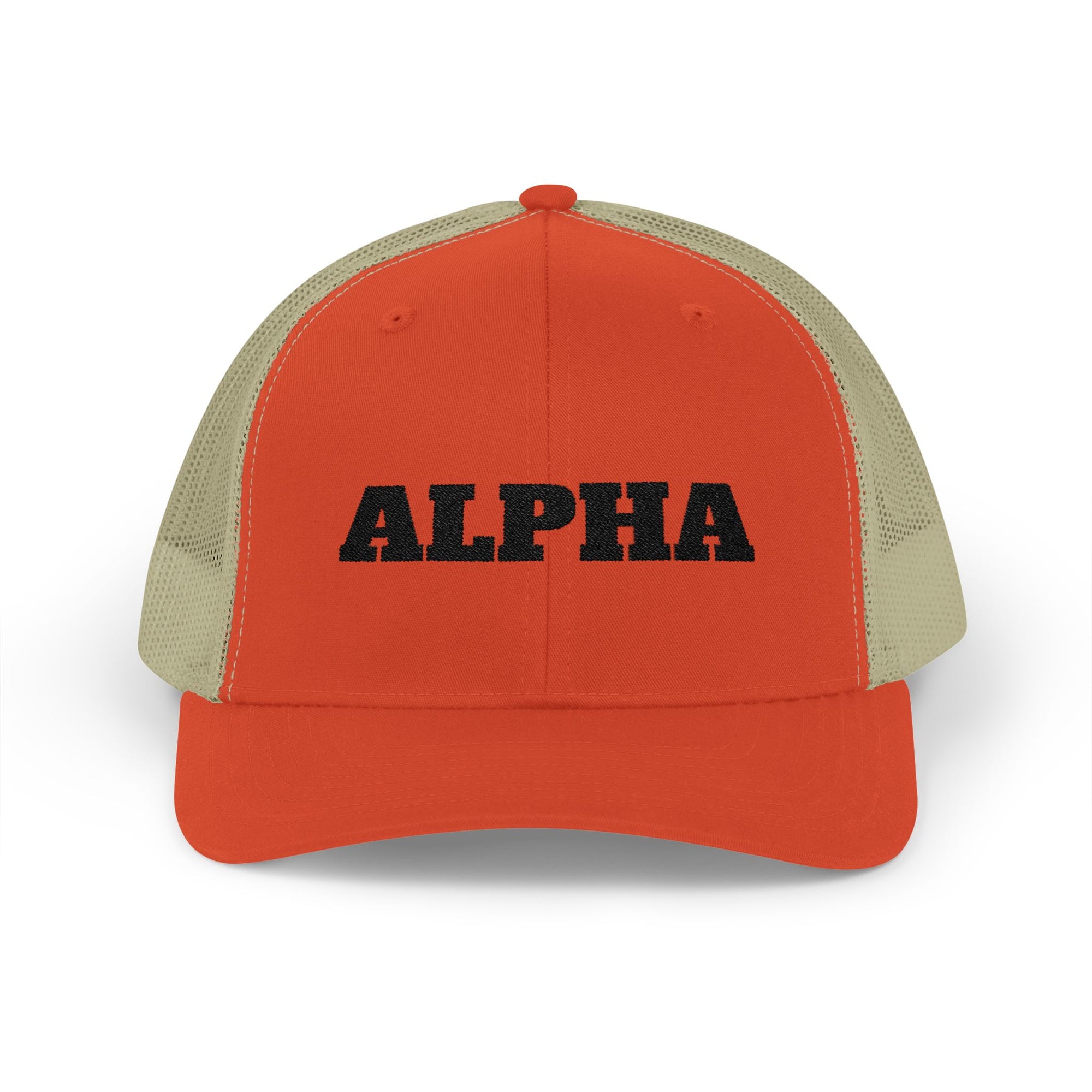 ALPHA Snapback Trucker Cap