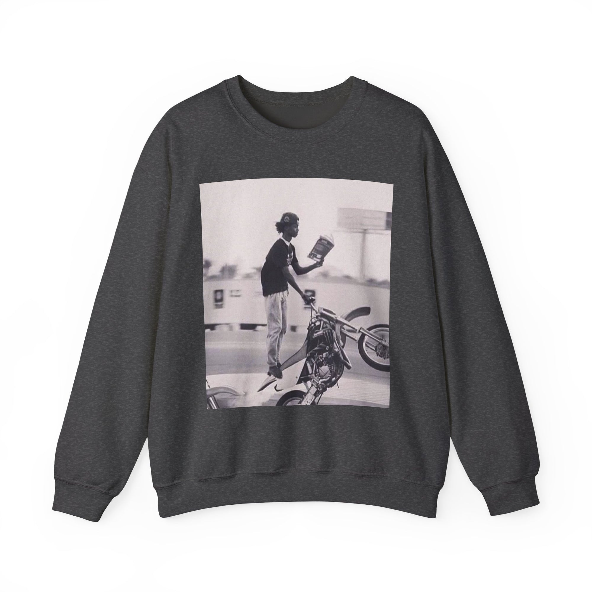 Vintage Motorbike Crewneck Sweatshirt