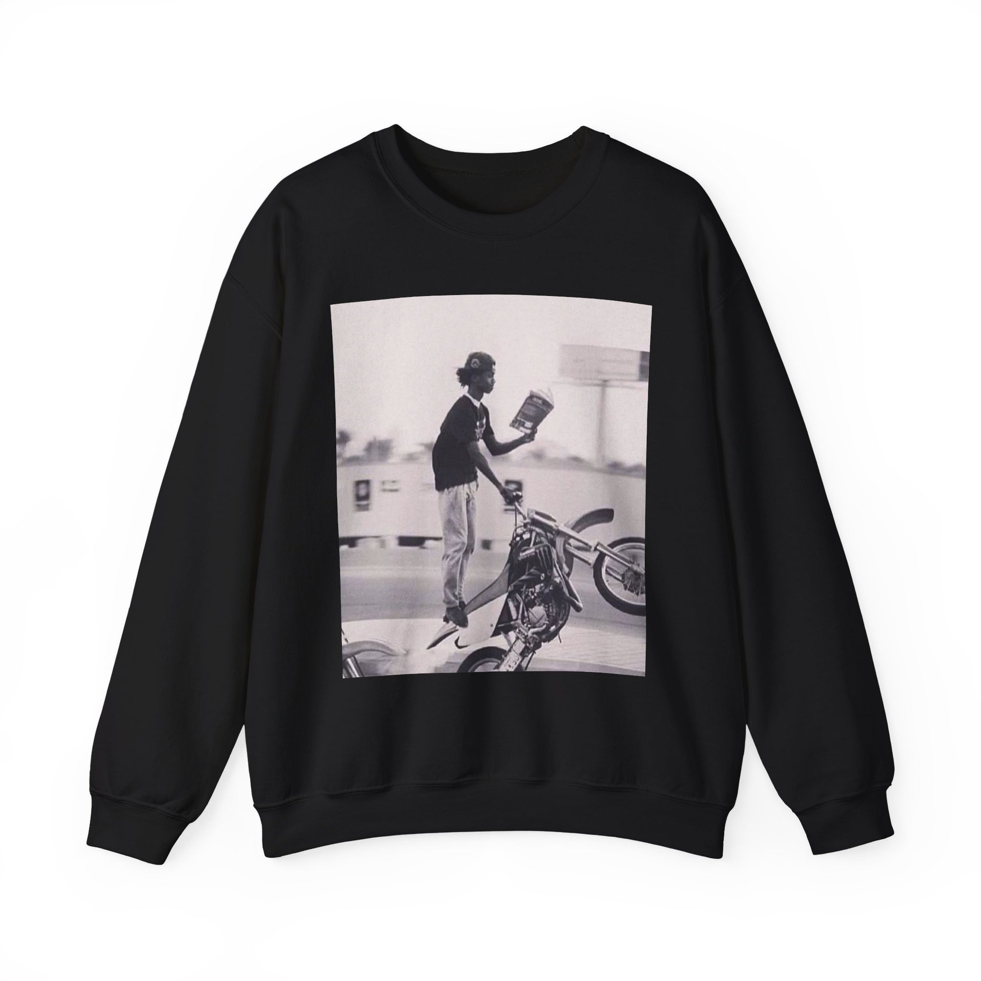 Vintage Motorbike Crewneck Sweatshirt