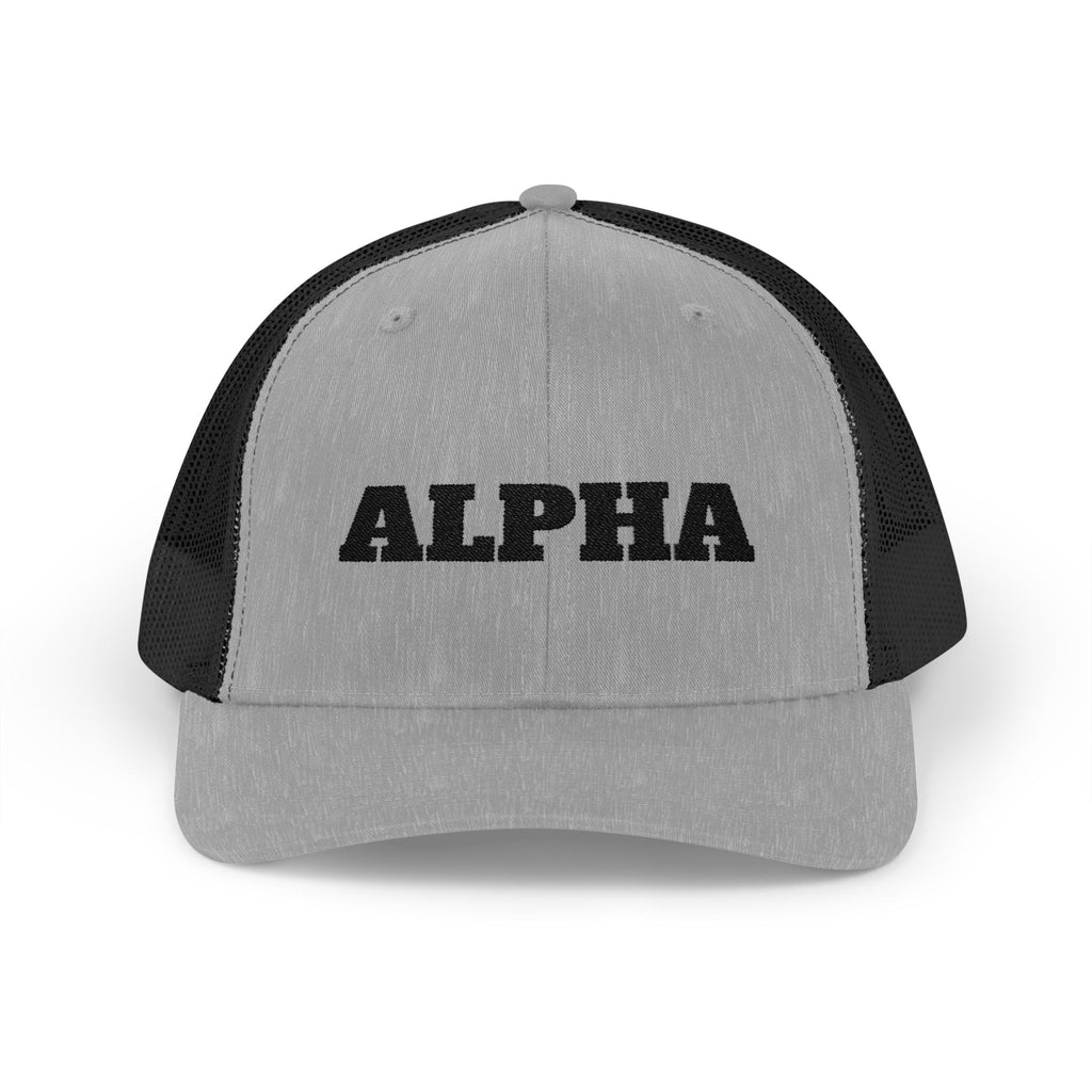ALPHA Snapback Trucker Cap