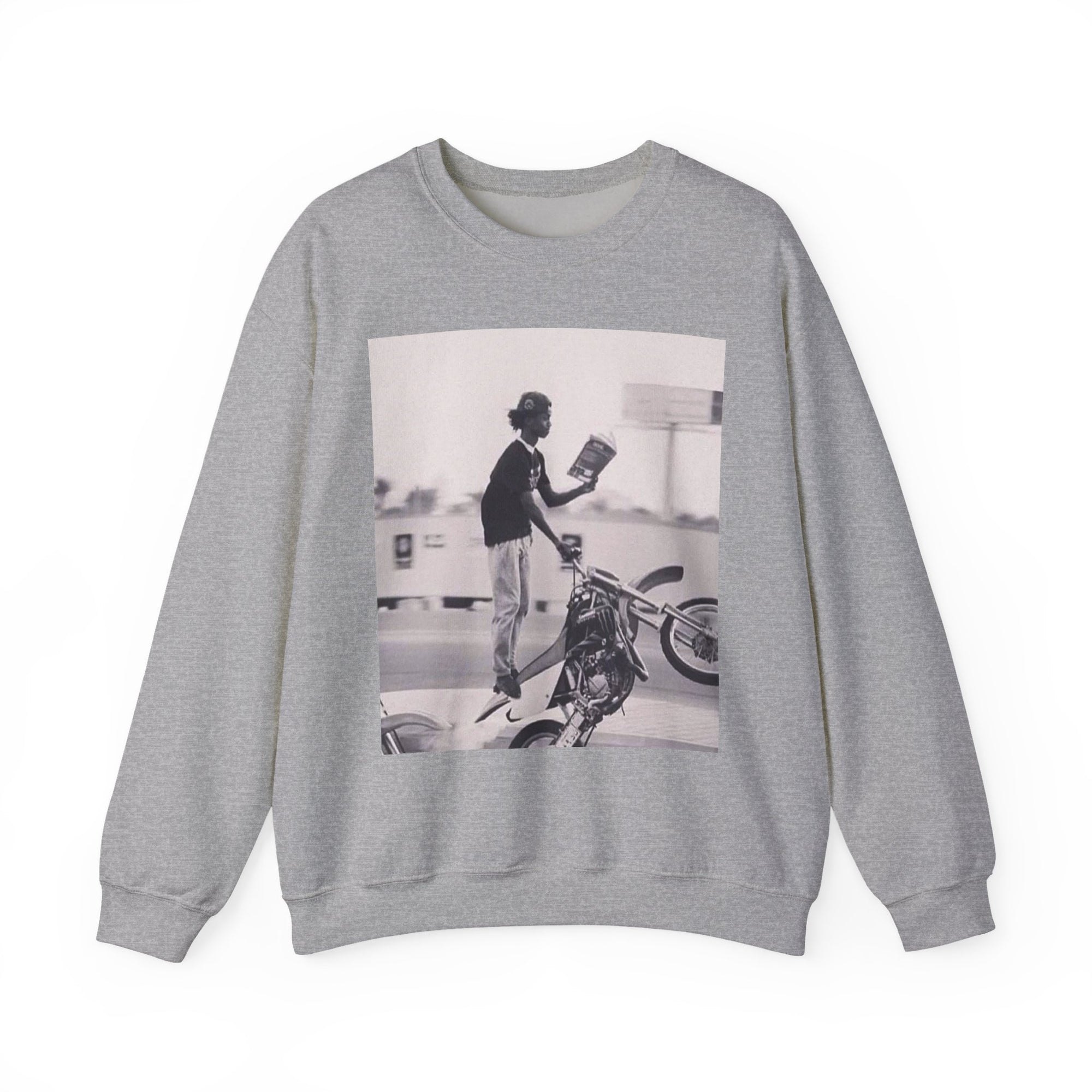 Vintage Motorbike Crewneck Sweatshirt