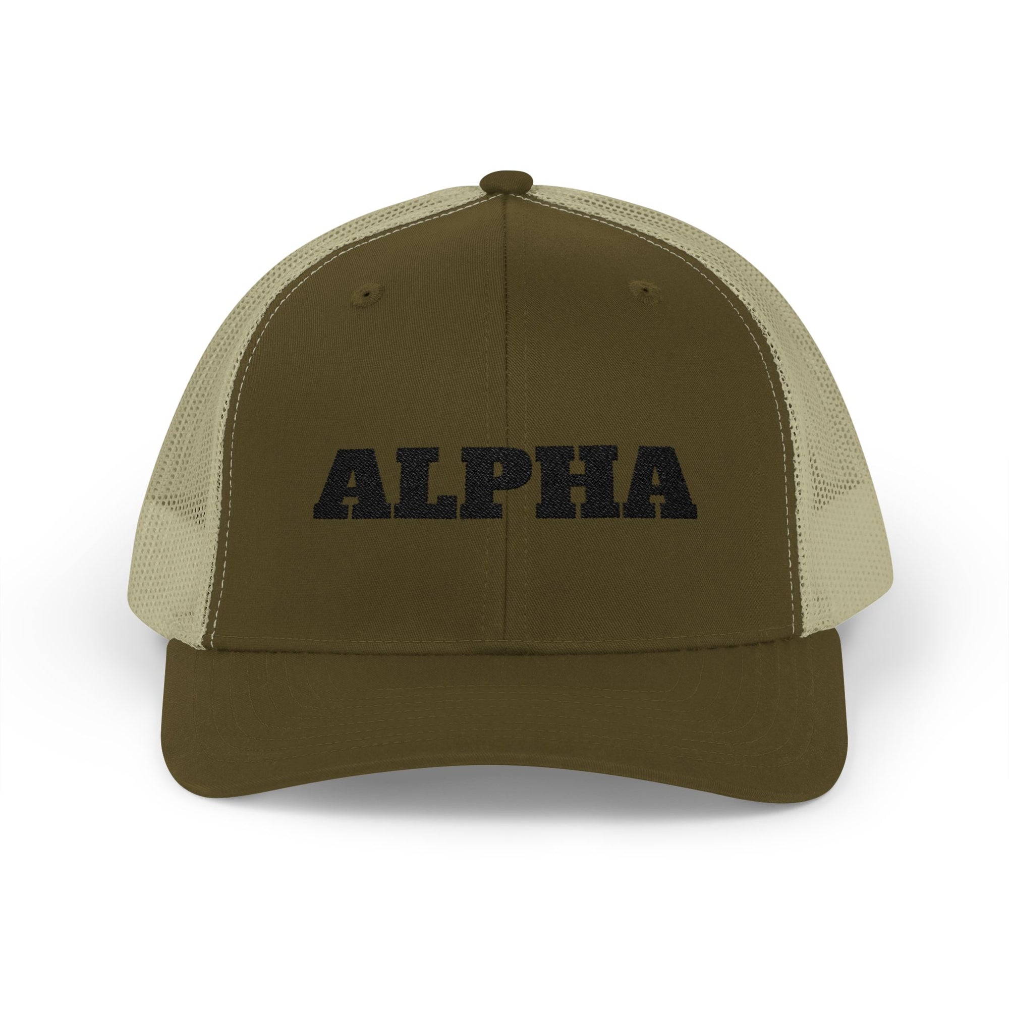 ALPHA Snapback Trucker Cap